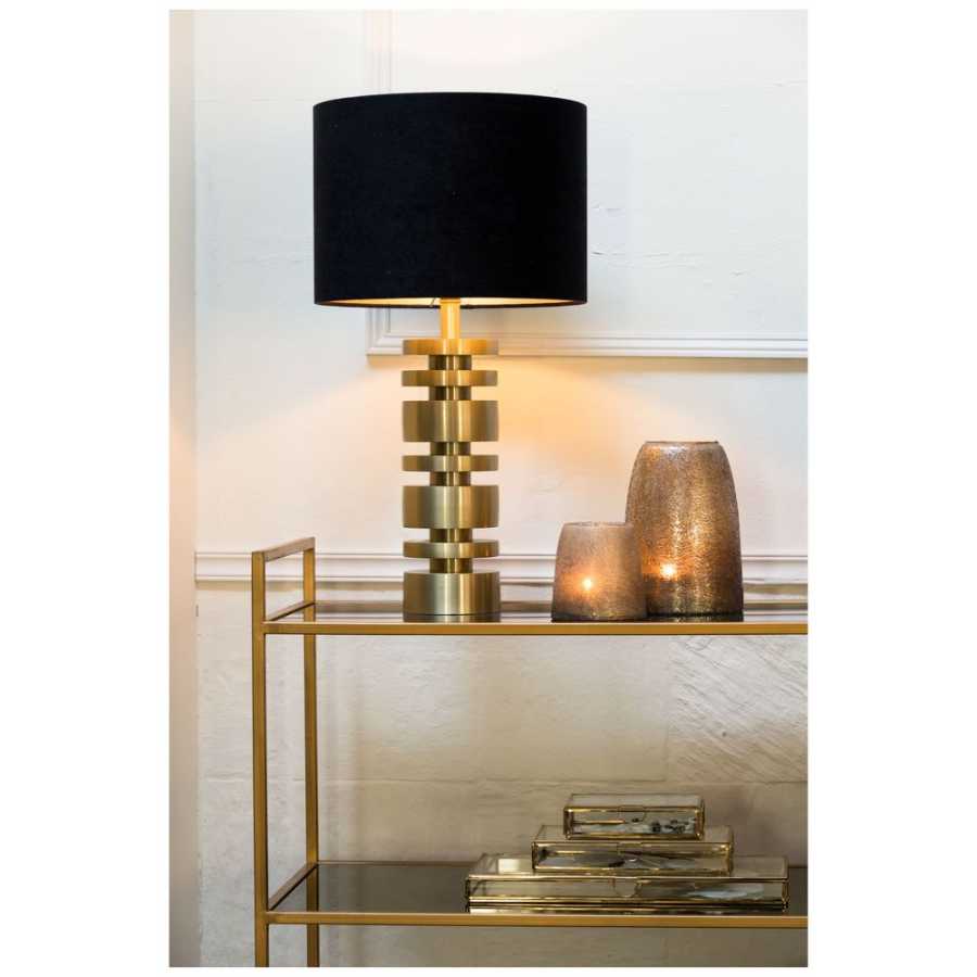 Gold table lamp base sales